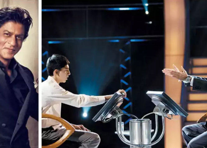 Шахрукх Кхан и кадр из фильма