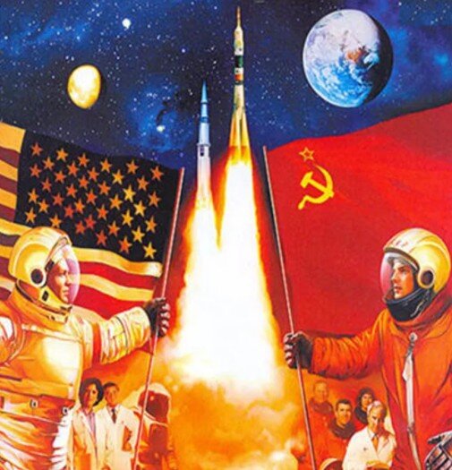 Это тематическое превью российско-американо-германо-английского документально-художественного телесериала «Битва за космос» 2005 года.  