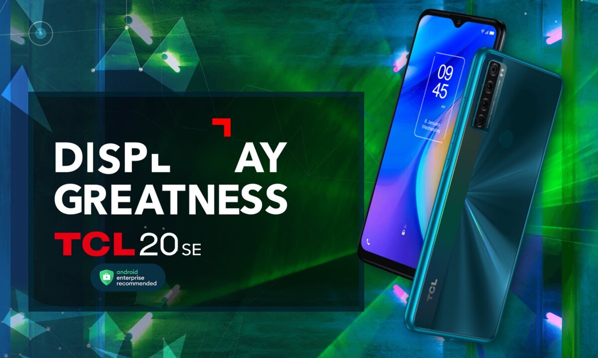 Недорогой TCL 20 SE. Источник: tcl.com
