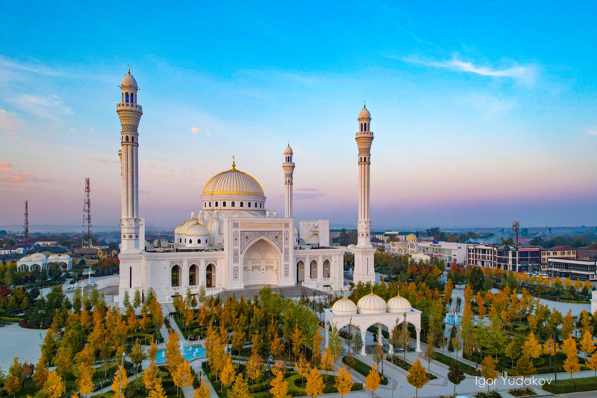 Мечеть в чечне самая большая фото