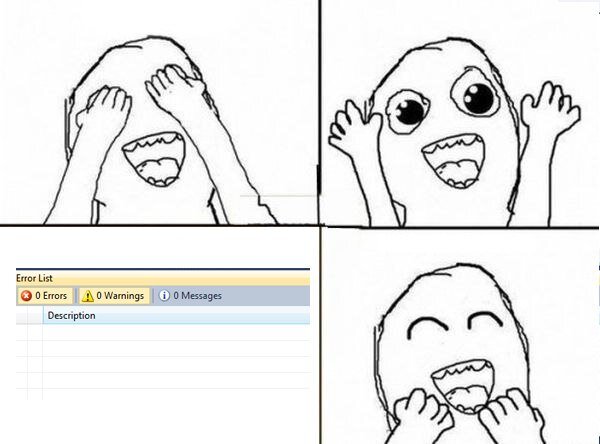 Ни одной ошибки после компиляции ^_^