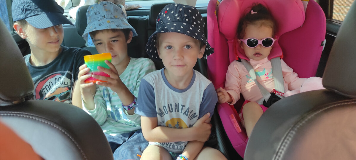 В Крым с детьми на машине