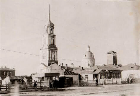 Троицкая церковь в Туме. 1930-е годы (лицензия: общественное достояние)