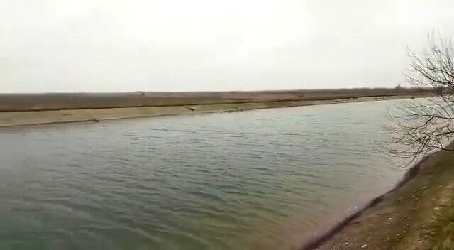 Северо-Крымскомский канал в районе Новопокровки