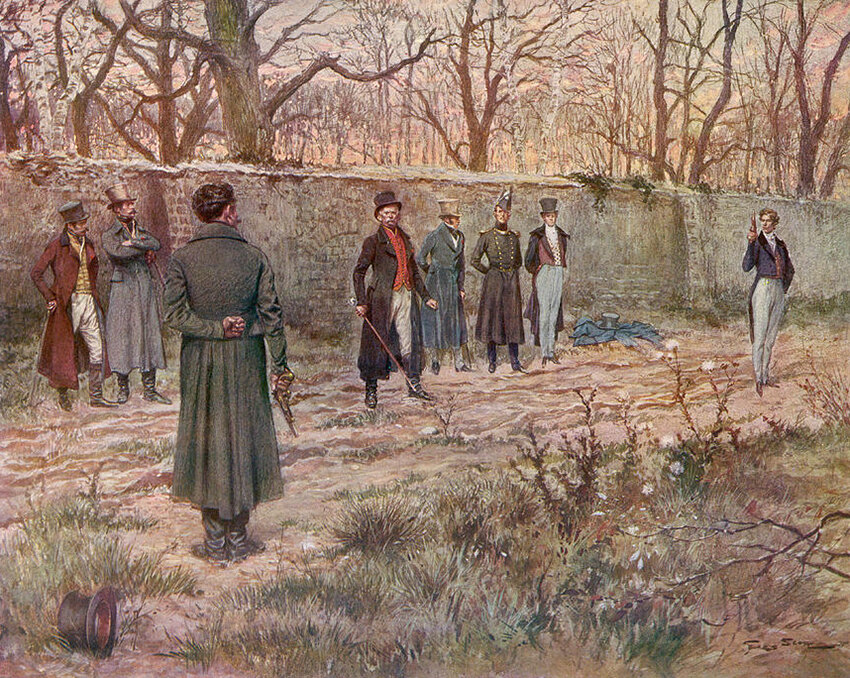 Спорить с Толстым боялись, зная его как профессионального дуэлянта