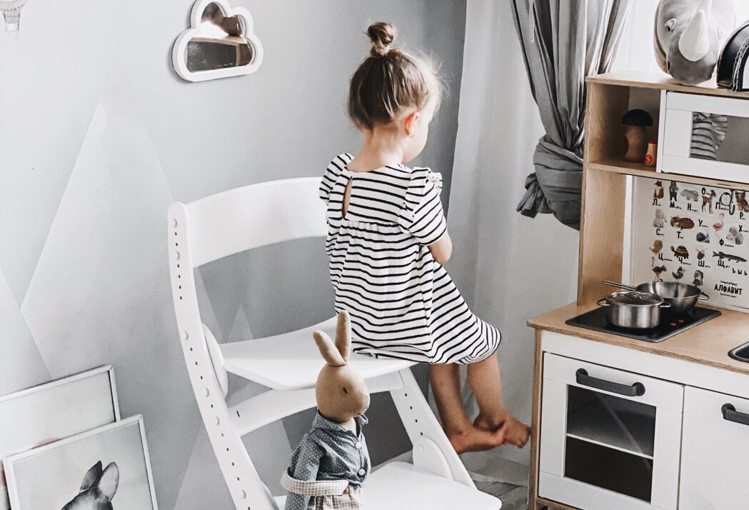 Растущий стул "Друг Кузя" для деток от 0,6 до 16 лет