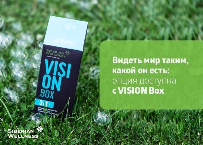 VISION Box от компании Siberian Wellness 