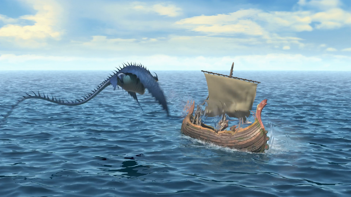 Громобой нападает на корабль