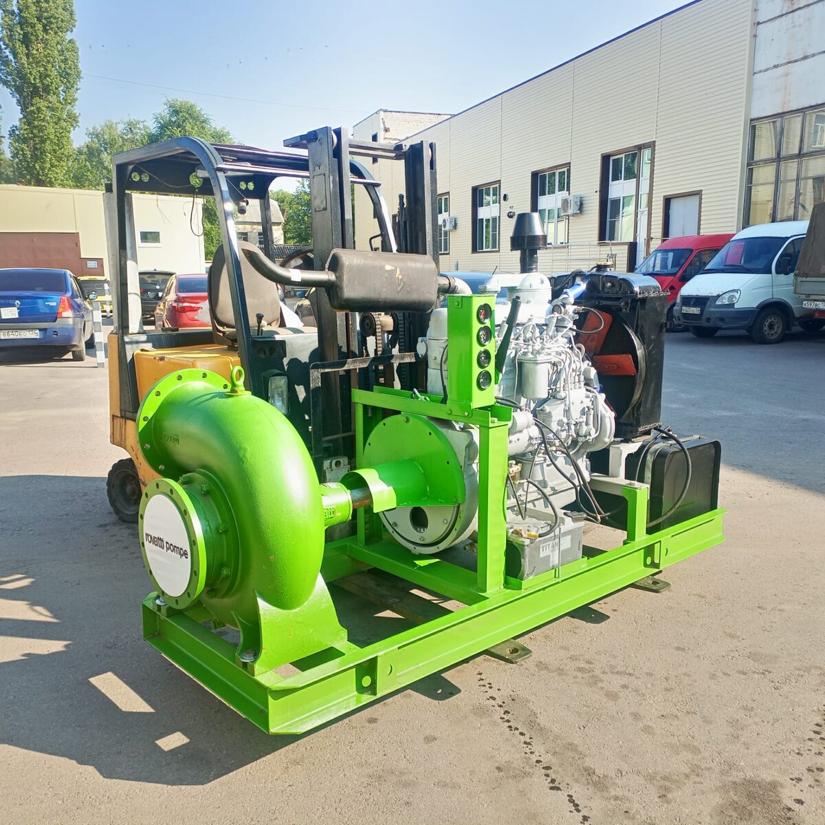 Дизельная станция на 1000 кубов