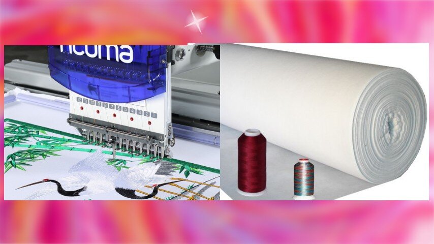 Стабилизаторы ткани для машинной вышивки