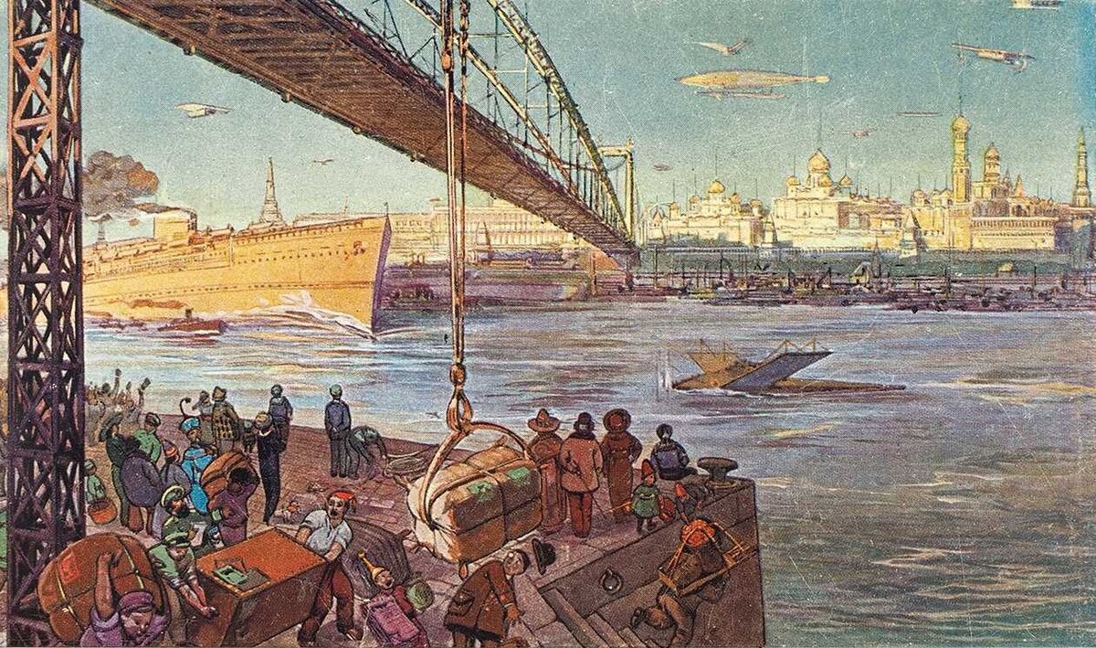 Вид на Кремль с другого берега Москвы-реки