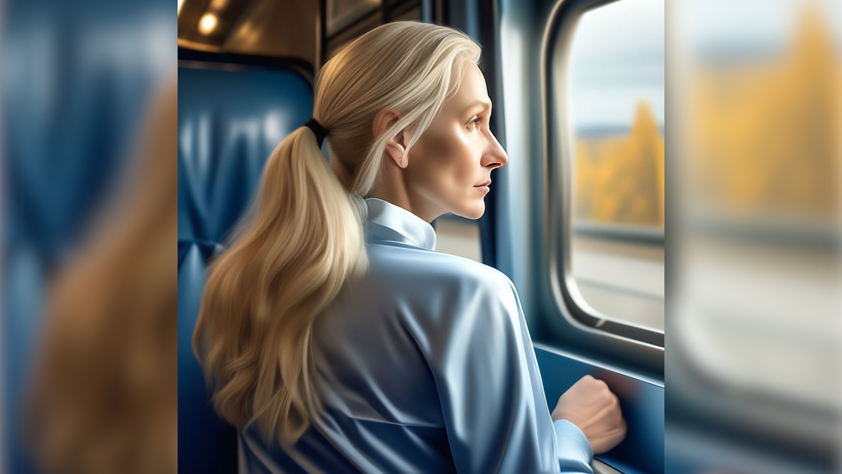 — Люб, а я ведь сразу почувствовала неладное. Еще когда в поезде ехала. Вышла на долгой остановке по перрону прогуляться, а там — неприятная женщина в цветастой шали 50 рублей просит.-3