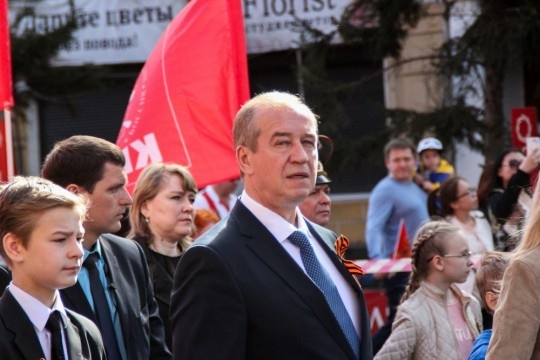 
Левченко Сергей Георгиевич, Иркутск, День Победы, 9 мая 2016 года., фотограф: Кирилл Шипицин © Проект "Лица Сибири"