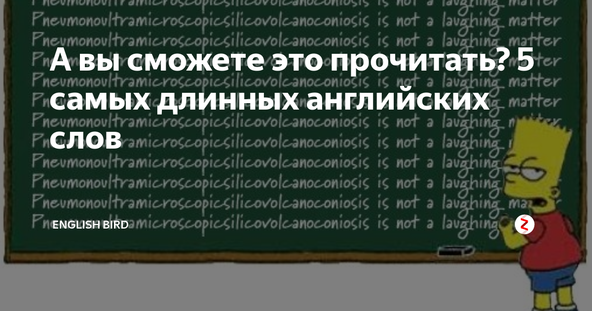 Какое самое слово в мире