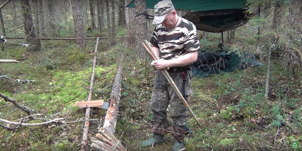 Мебель своими руками для Лесного дома. Жизнь в лесу