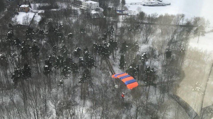 Фото очевидца со страницы SunCity AUTO - Автолюбители Солнечногорска ВКонтакте