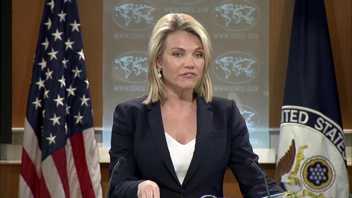 Хизер Науэрт, представитель Госдепа США