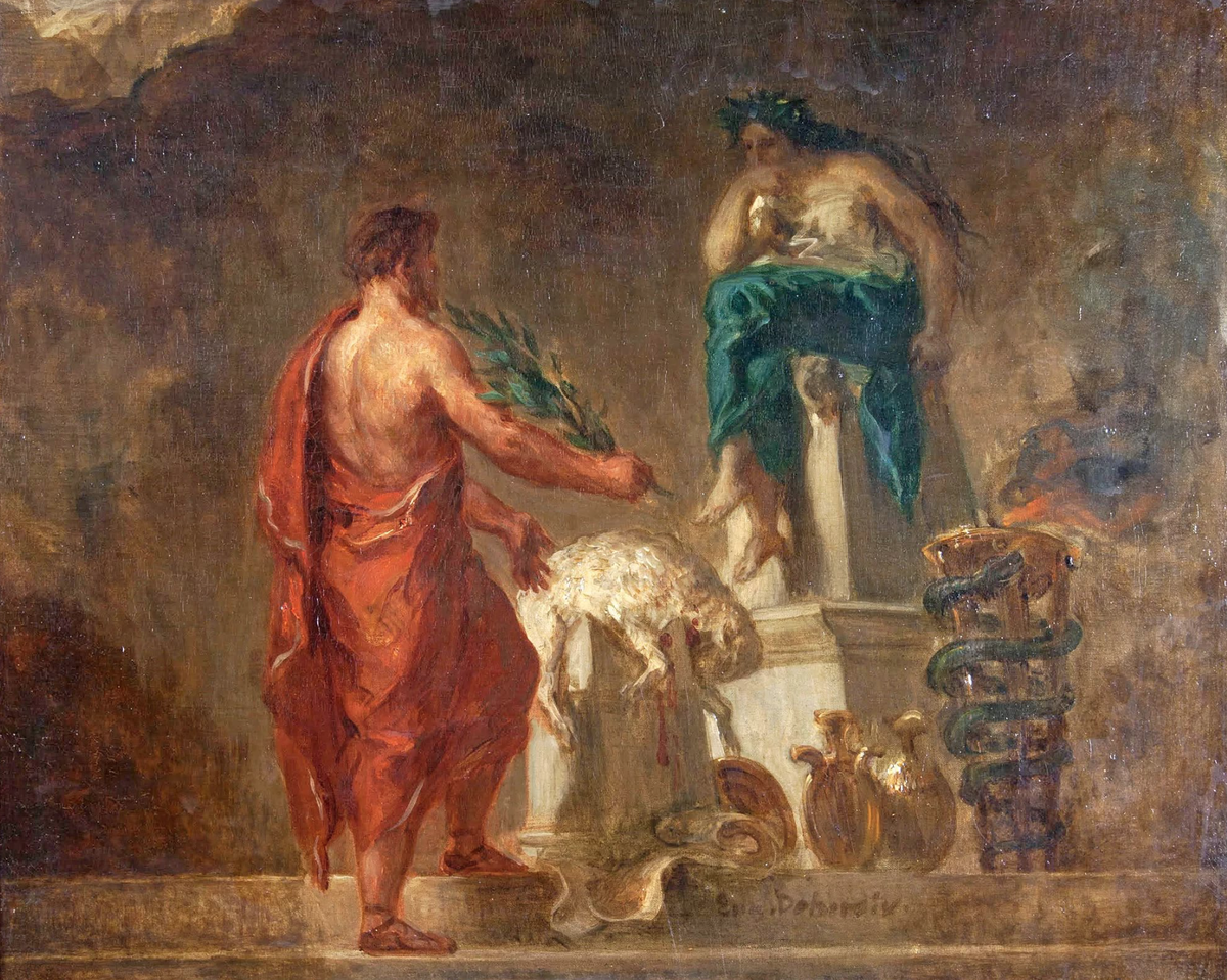 Анаксандрид ii. Жак Луи Давид Lycurgus of Sparta. Пифия картина. Дельфийская Пифия картина. Дельфийский оракул Греции живопись