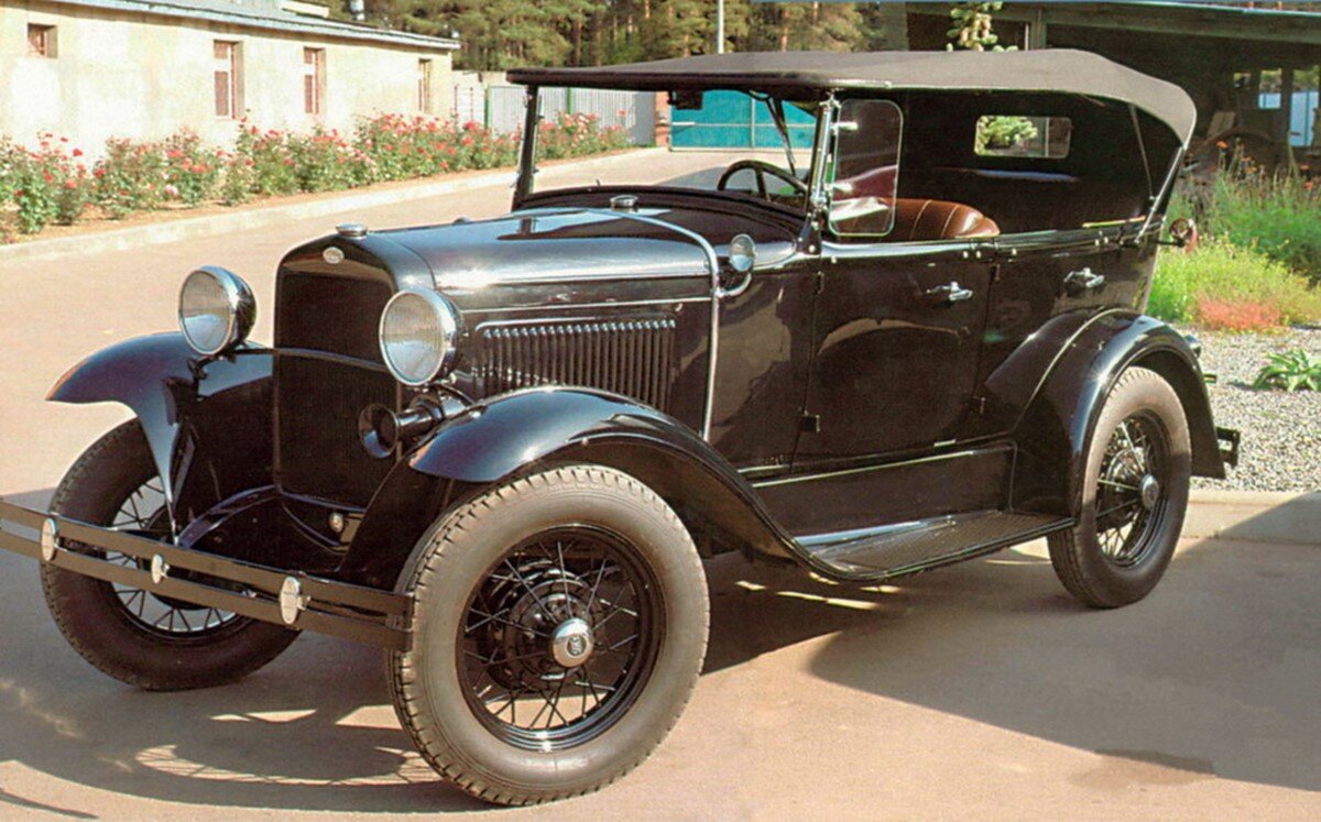 Первые машины газ. ГАЗ 1932. ГАЗ-А, 1932 Г.. ГАЗ А Фаэтон 1932. Форд ГАЗ А 1932.