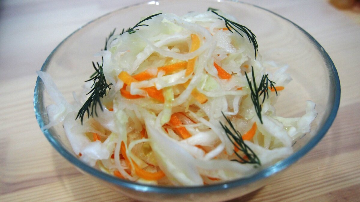 Квашеная капуста 