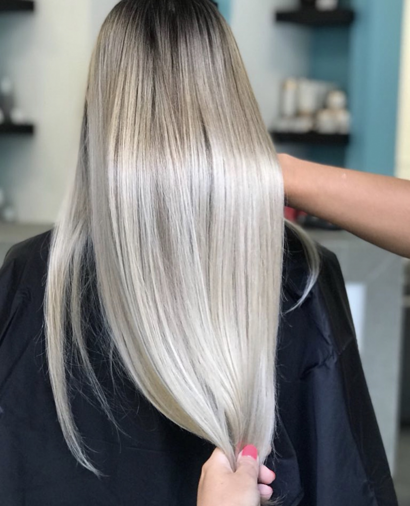 На фото: окрашивание Шатуш
