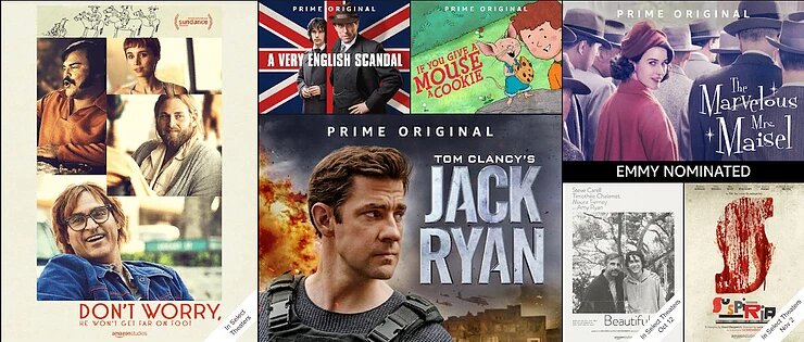 Продукция Amazon Studios - компания Amazon является лидером, объединившим в себе собственное производство кинолент, сериалов а также организацию стримингового сервиса, транслирующего продукцию разных компаний. Фото: studios.amazon.com