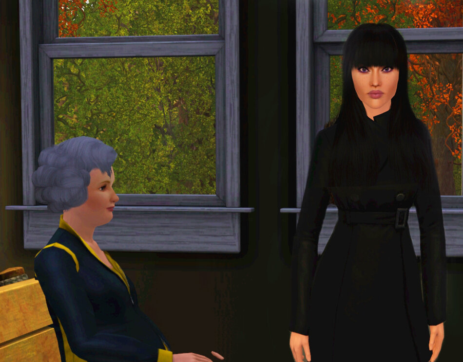 Картинка сделана мною в игре The Sims 3