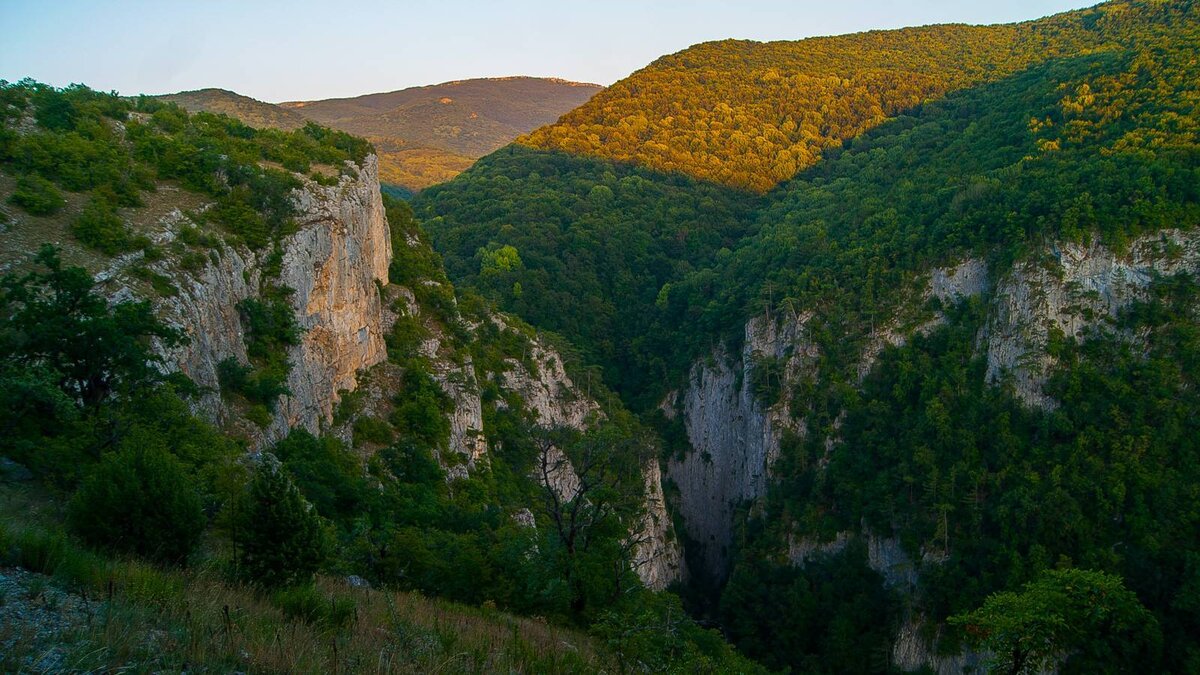 Бахчисарай большой Крымский каньон