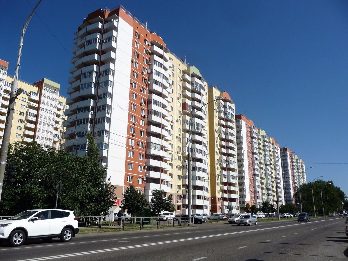 Новые районы в Краснодаре. Источник фото https://ok.ru Типичный Краснодар