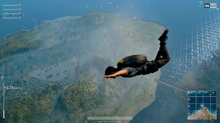 Начинается все с прыжка на парашюте