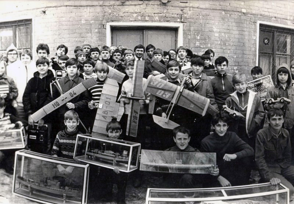 А это – кружок моделирования.
