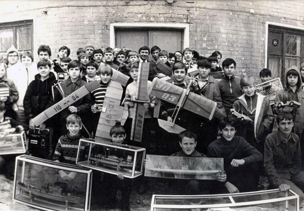 А это – кружок моделирования.