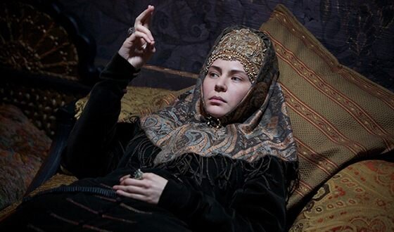 Кадр из исторической драмы "Раскол" 2011г. В роли Морозовой Юлия Мельникова.