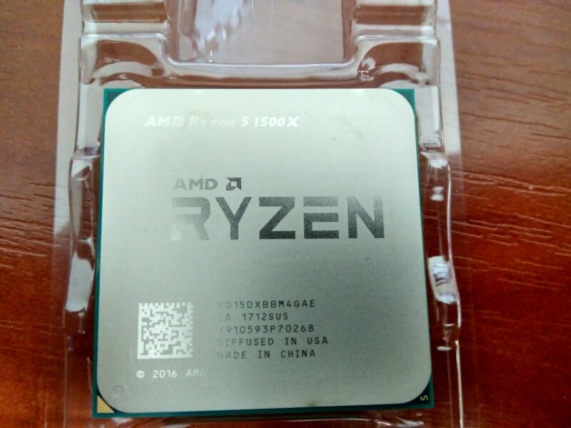 AMD Ryzen 5 1500X
