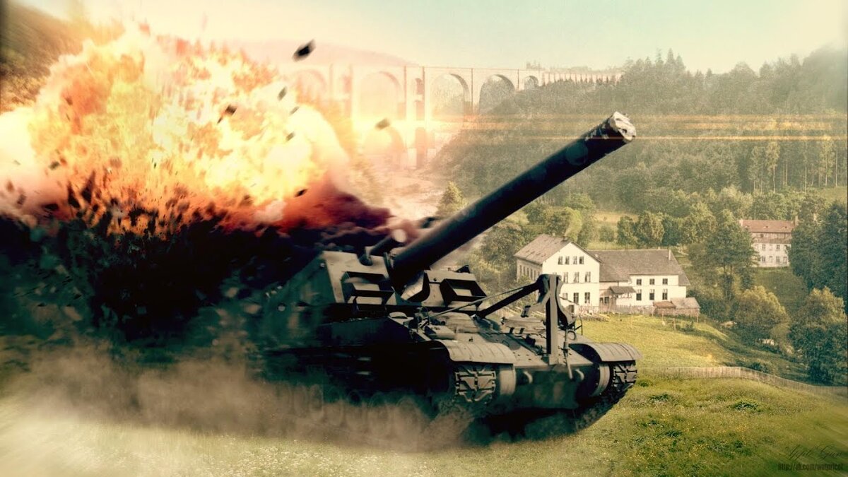 САУ Т-92 в игре WOT