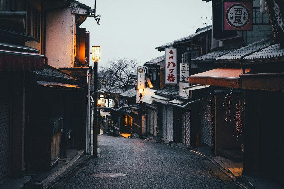 Эстететика Японии улица
