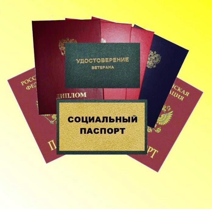 Соц паспорт класса образец