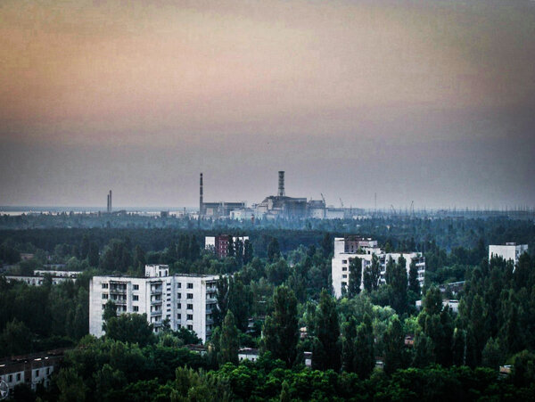 Чернобыль, как сейчас выглядит взорвавшийся реактор Чернобыльской АЭС