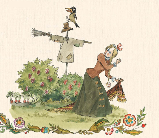 Илл. Анатолия Елисеева к сказке "Обижуля" (сборник А Елисеев "Сказки-потешки")