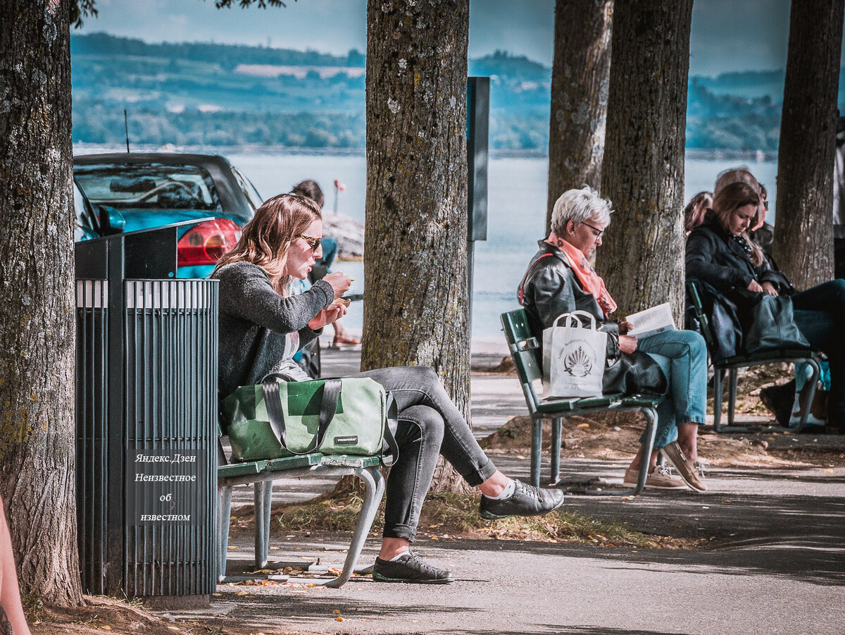 ?Богатая Швейцария ест на улице из пластиковых мисок. Потому что дорого (фото)