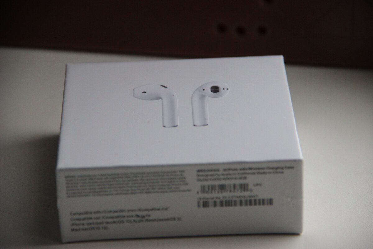 Airpods 2 коробка