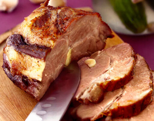 Готовая горячая буженина