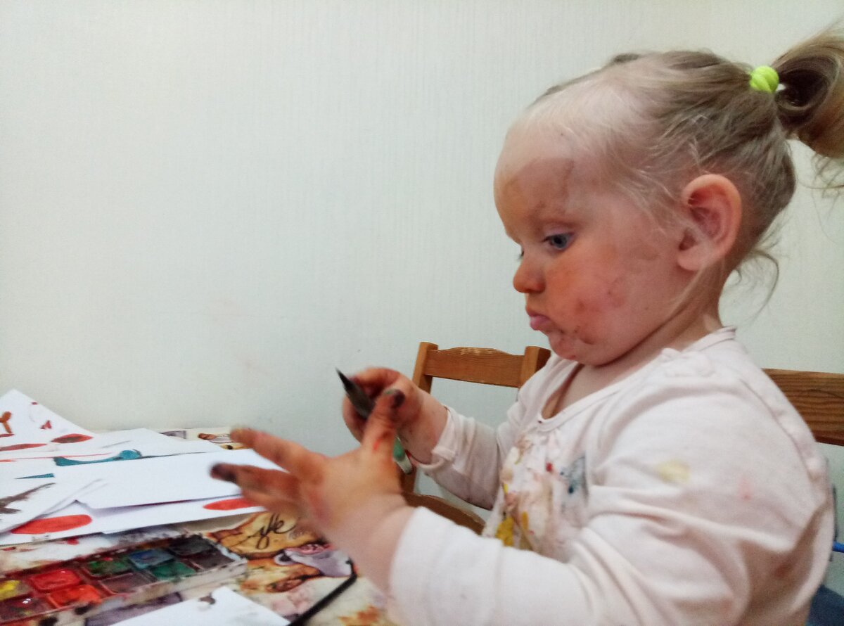 Анастасия познает мир