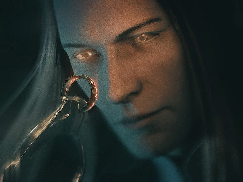 Саурон и Кольцо Всевластия. Кадр из видеоигры. Источник lotr.fandom.com