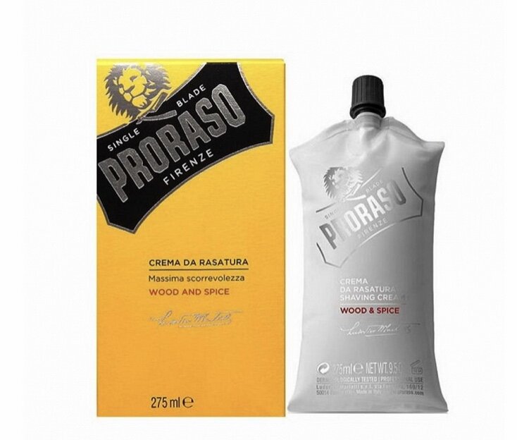 Крем для бритья Proraso Wood & Spice 275 мл. Цена - 1800₽