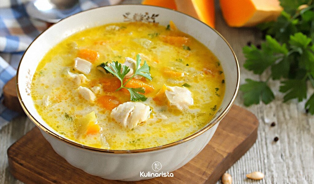 Густой и горячий суп для холодных деньков