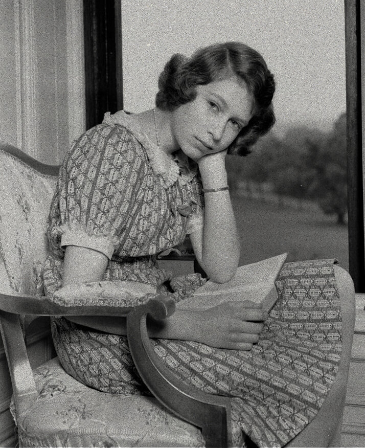 Фото молодой королевы Англии