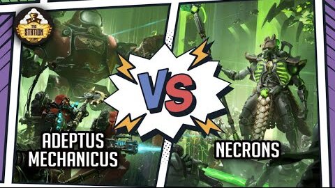 ADEPTUS MECHANICUS vs NECRONS I BATTLEREPORT 2000pts I Warhammer 40000