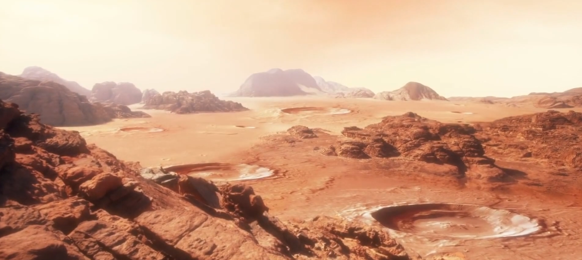 Поверхность Марса 