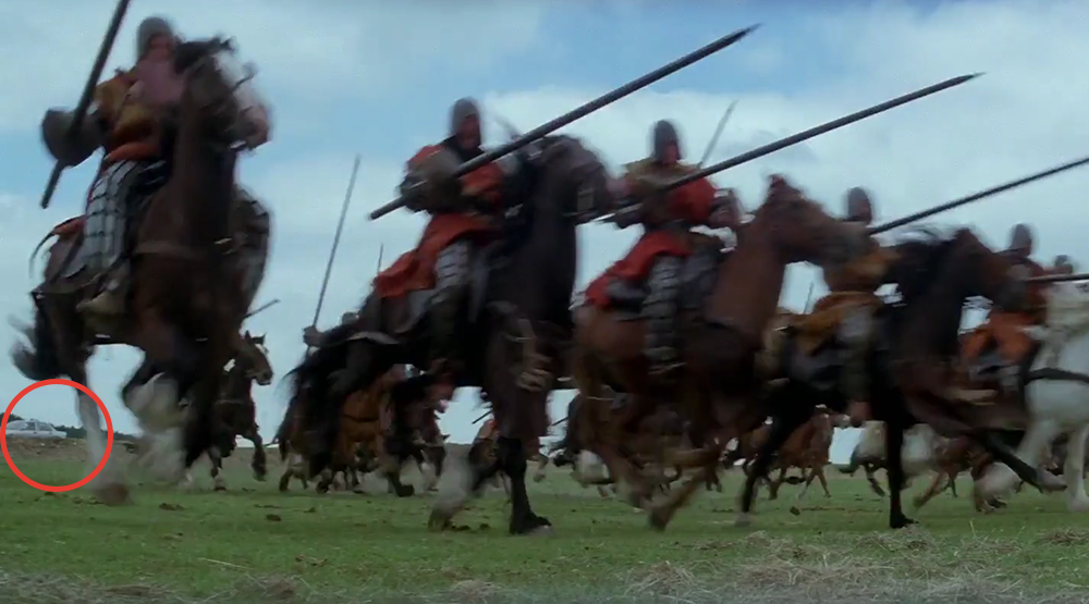 Кадр из фильма "Храброе сердце" (1995). Реж. Мел Гибсон. 